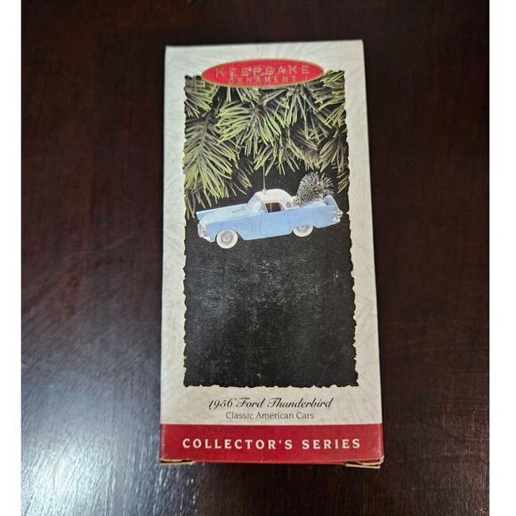 1993 Hallmark Keepsake Ornament - 1956 Ford Thunderbird - #3 in the Series